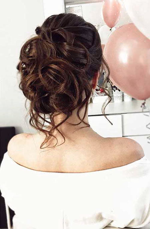 Updo Hairstyles For Long Hair For Wedding