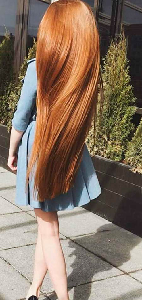 Long Red Hairstyles