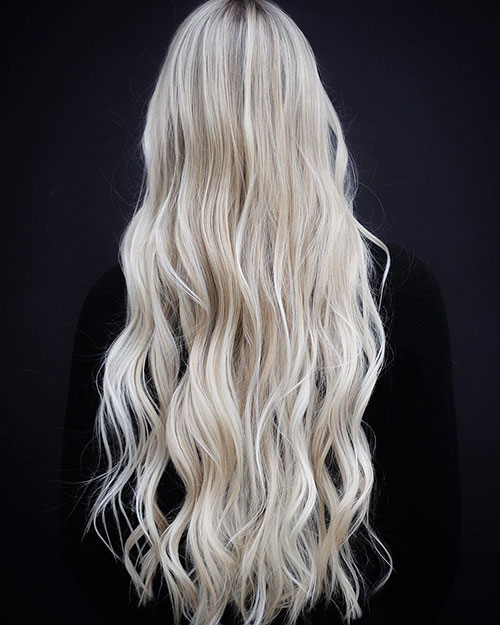 Hair Long Blonde