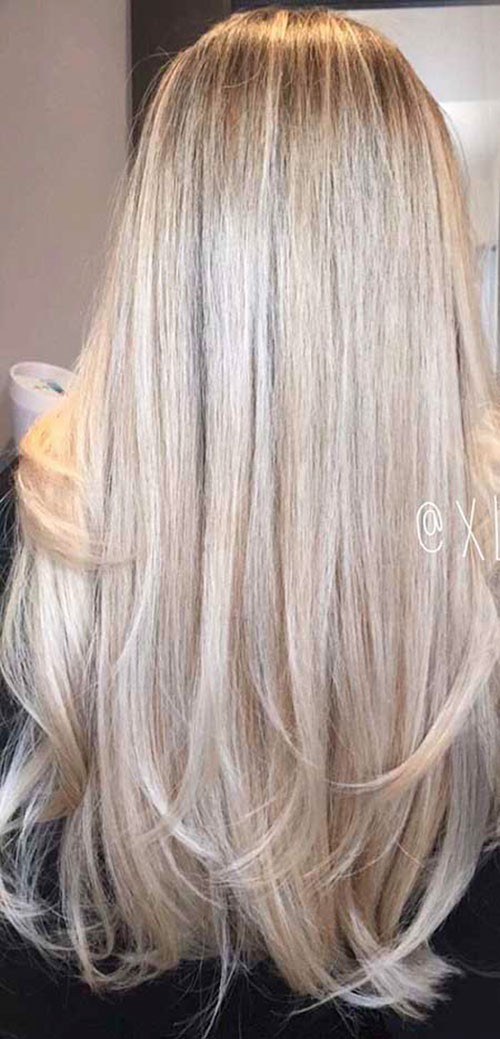 Long Blonde Hair 2020