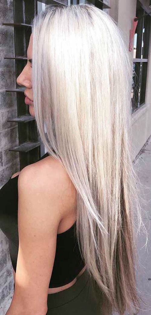 Sexy Long Blonde Hair