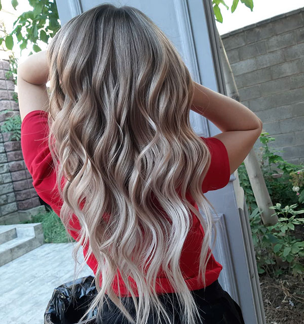 Long Hairstyles With Color