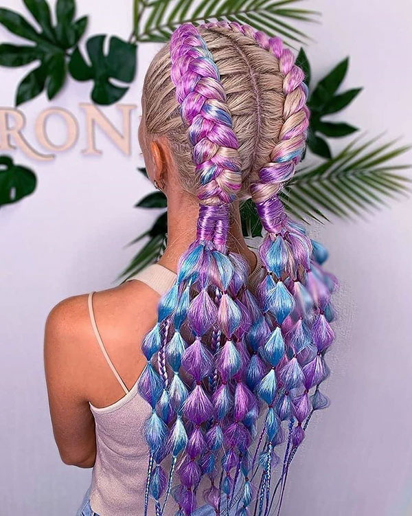Vibrant Long Hairstyles