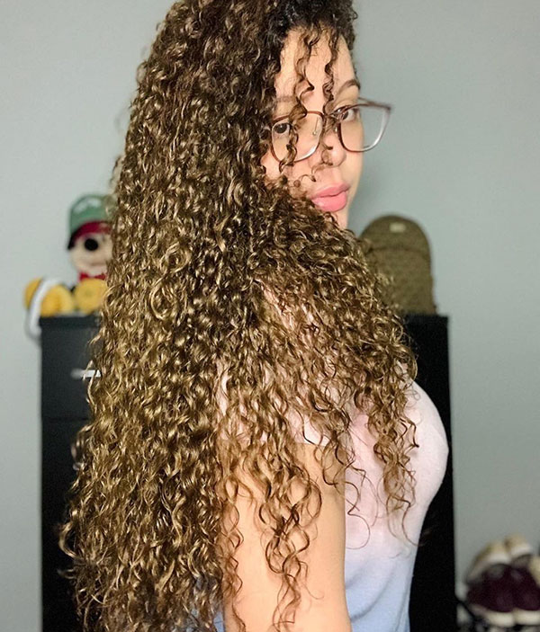 Super Long Curly Hair