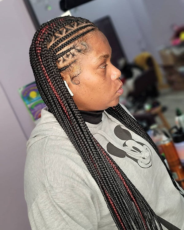 Braids For Black Women With Long Hair