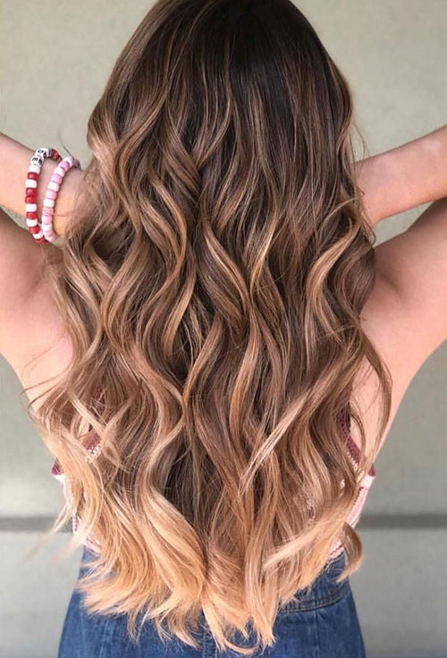 Ombre Long Hairstyles