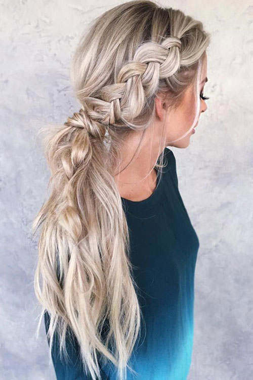 Ponytail Hairstyles for Long Hair